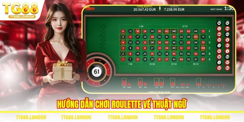 Hướng dẫn chơi Roulette về thuật ngữ